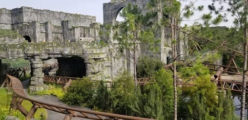 Hagrid ride at Islands of Adventure