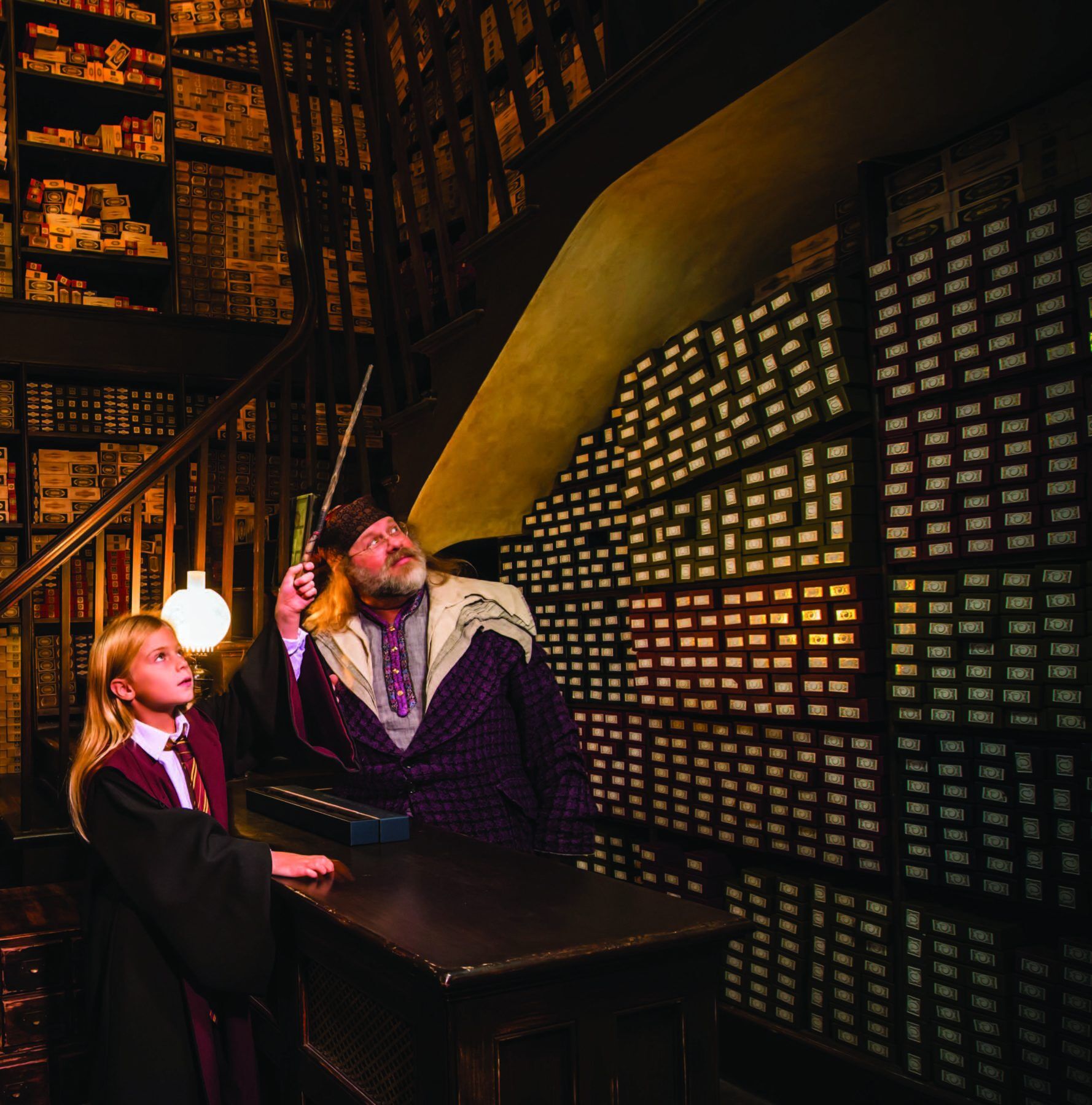 Ollivanders wand shop at Universal Orlando
