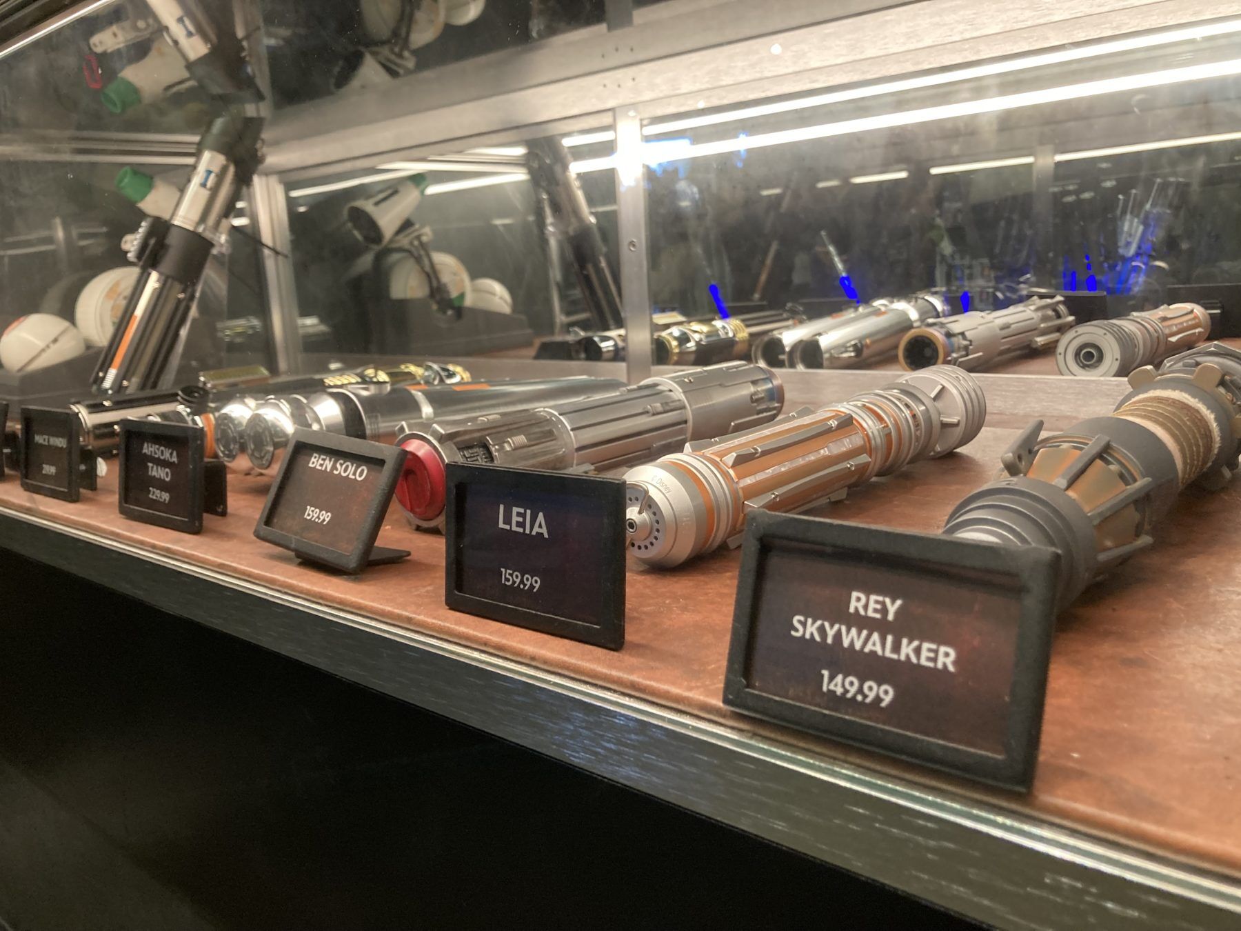 Ligth Saber at Downtwon Disney