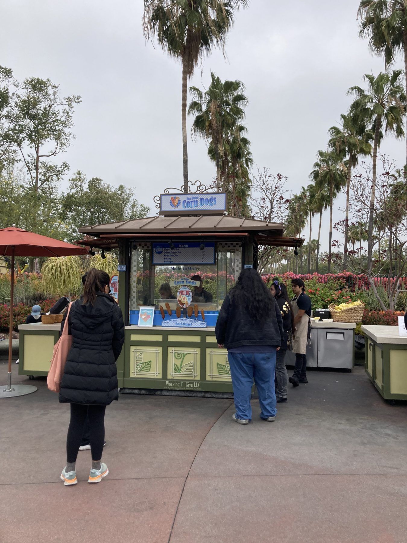Corndogs at Downtown Disney
