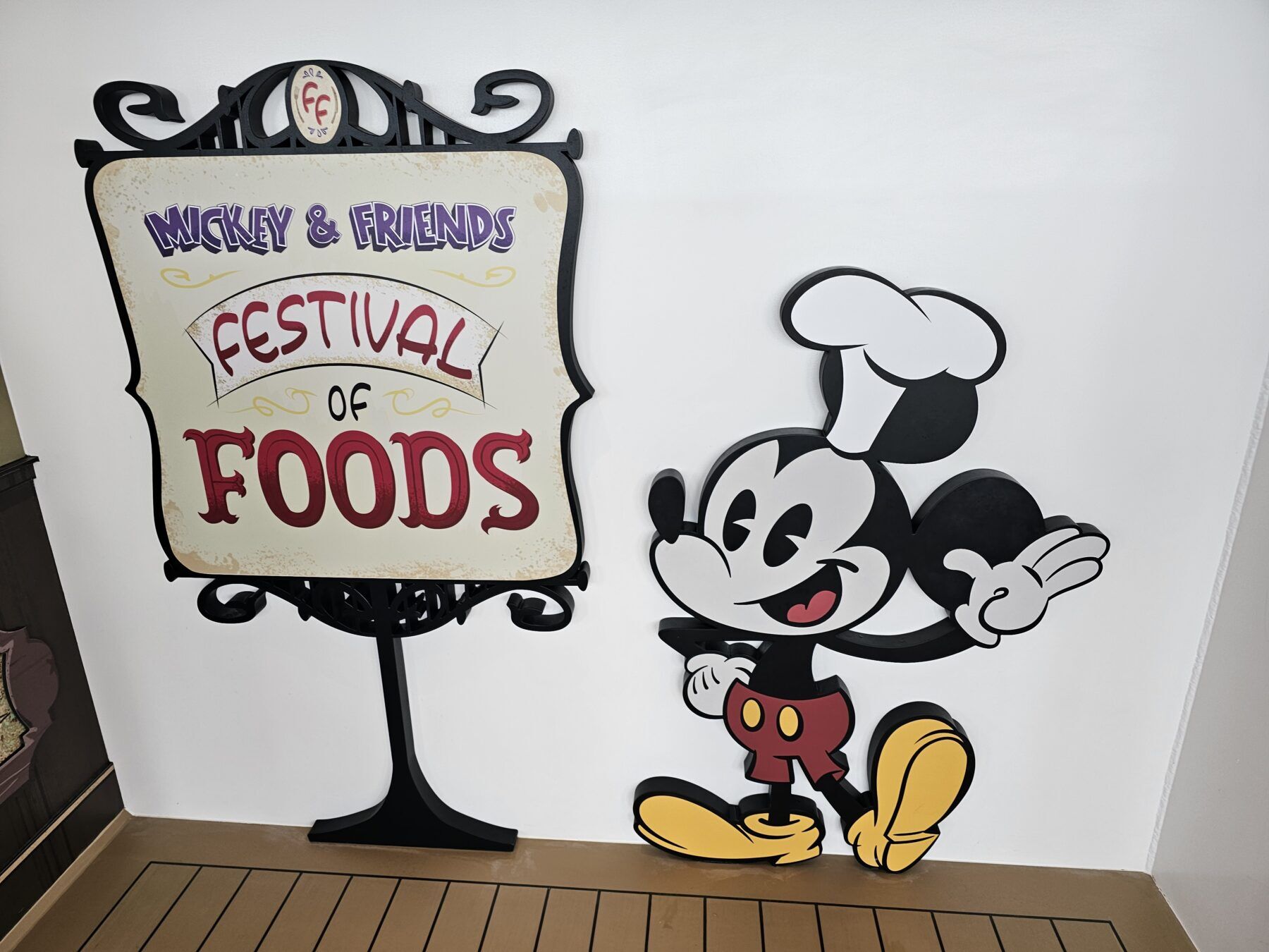 Food on Disney Wish Cruise Ship