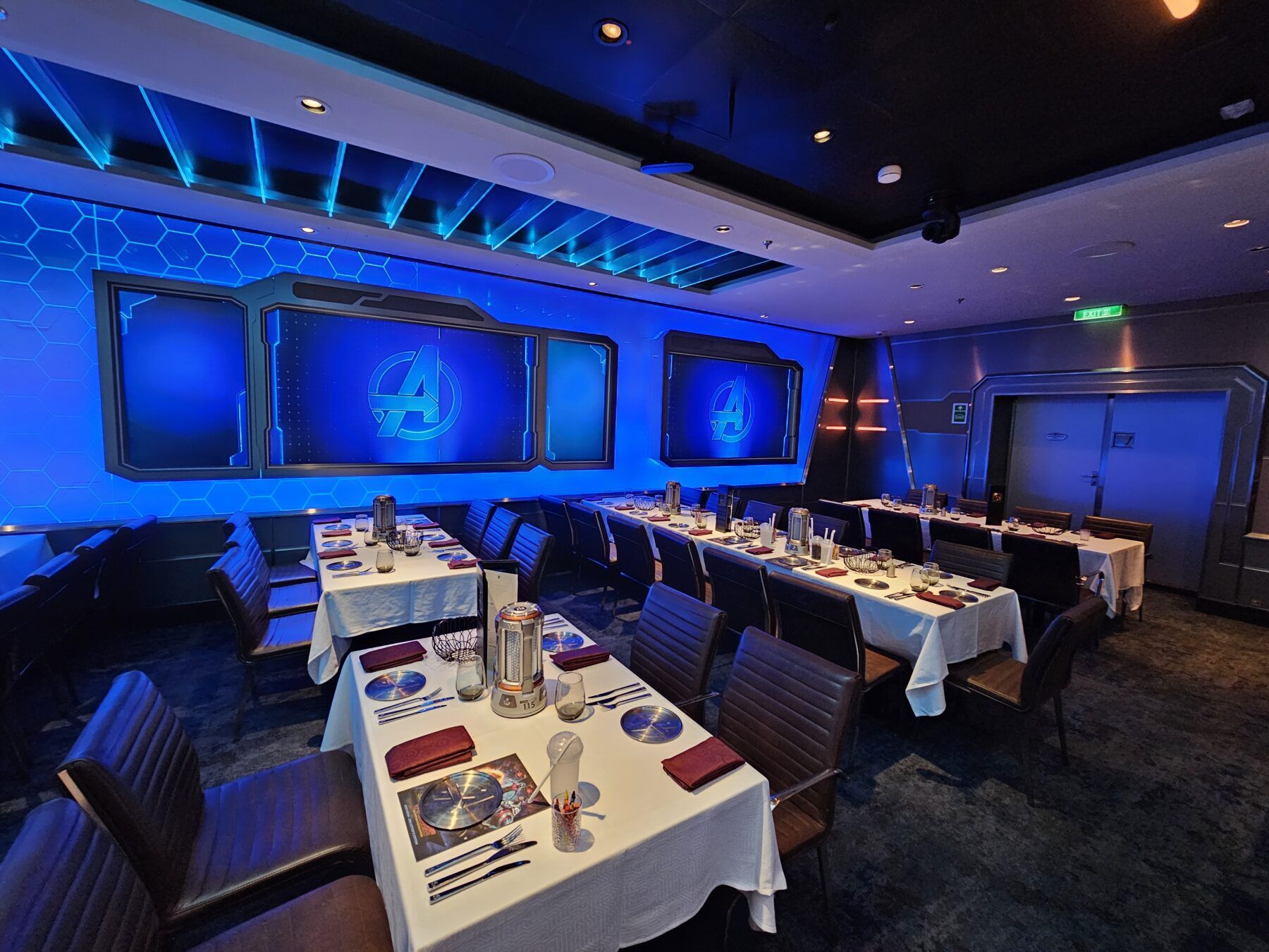 Disney Wish Restaurants - Marvel