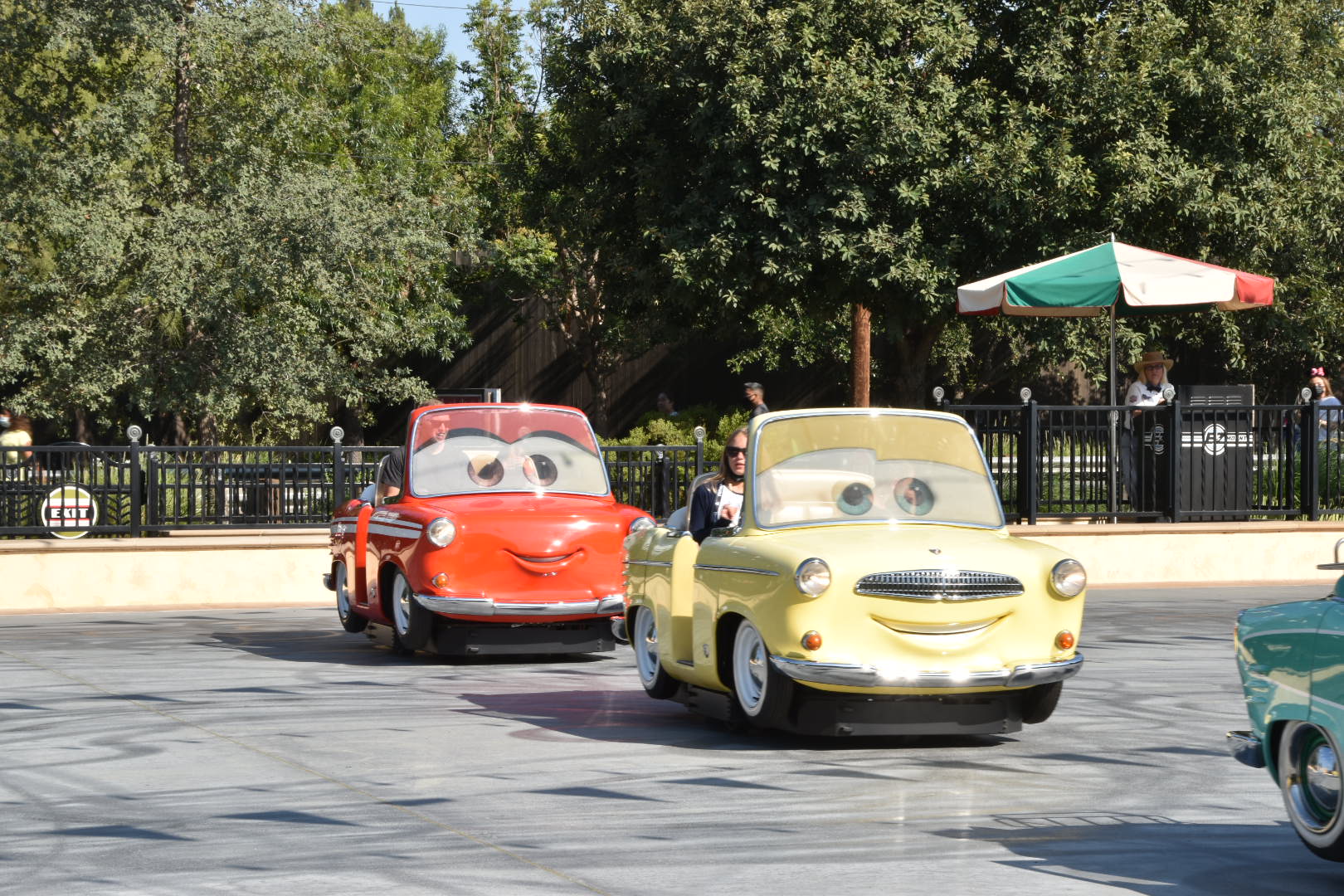 Disneyland adventure park rides - Luigi